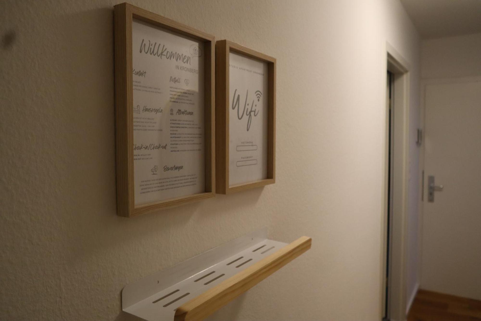 Gemuetliches Boho Studio Apartment In Der Altstadt Kronbergs Kronberg im Taunus Luaran gambar